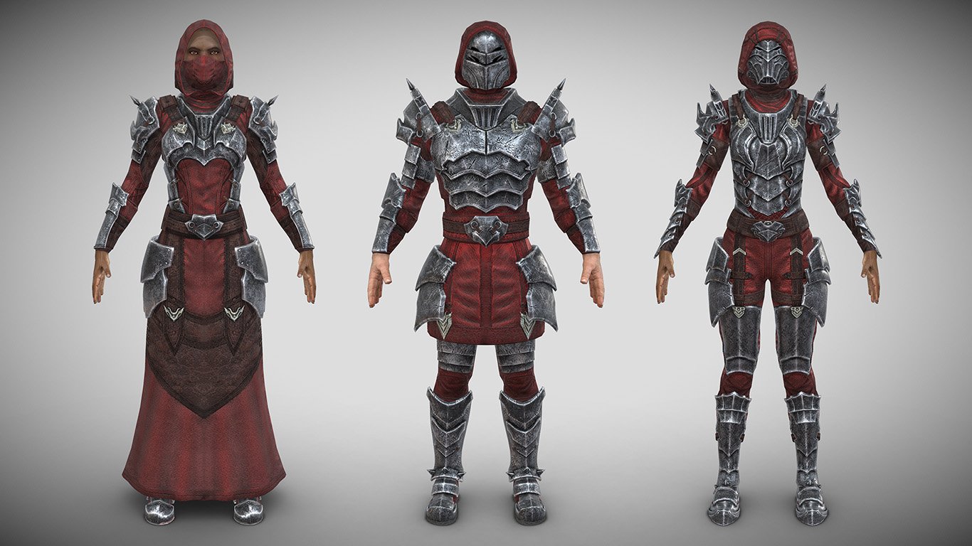 ESO Flame Awoken Outfit Style